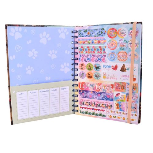 Cuaderno 15x21 Norpac T/D Alice o Faunita 80h stick