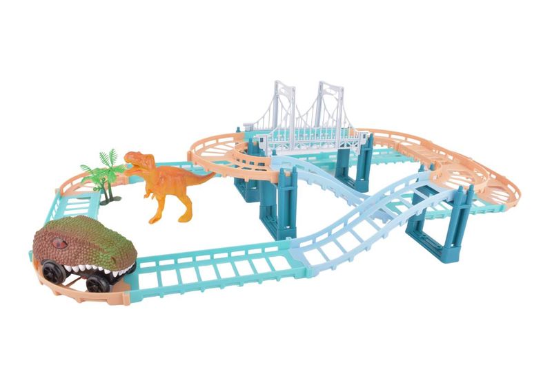 Pista-de-Auto-Dino-con-Puente