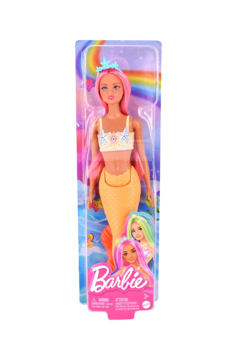 Muñeca-Barbie-Sirena-Cabello-Multicolor