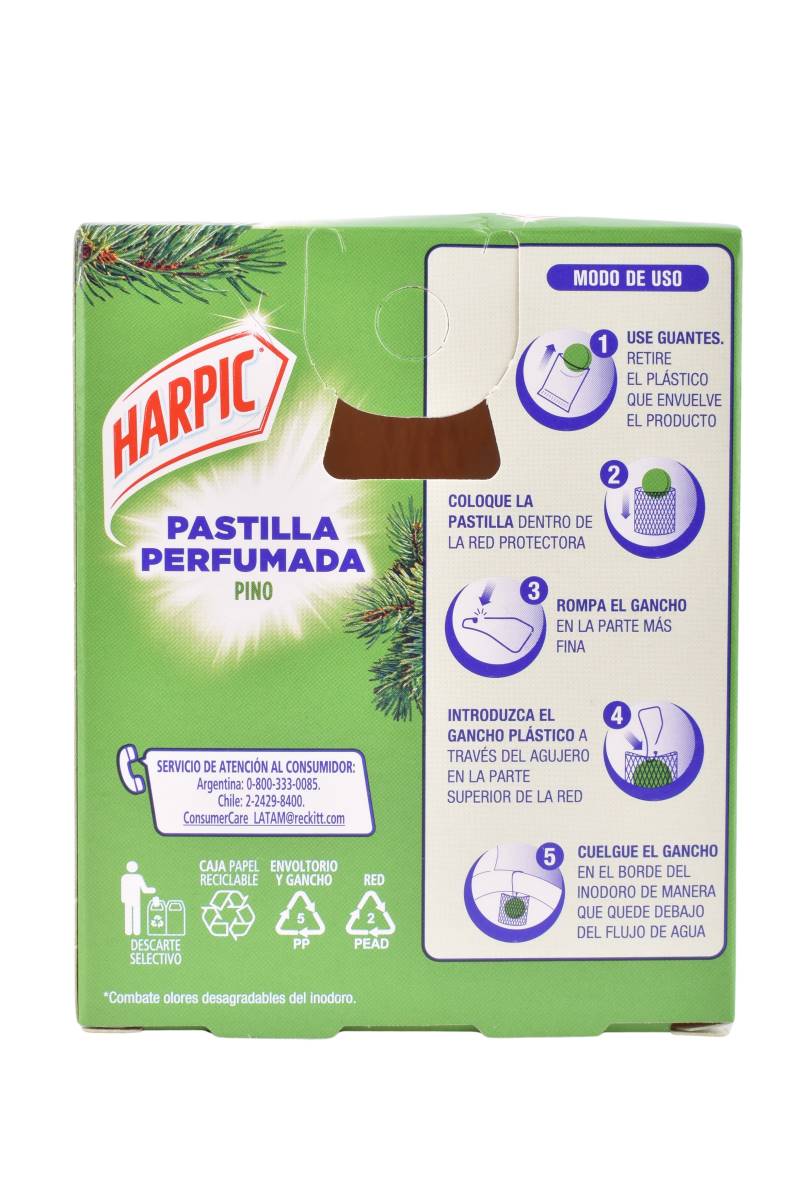 Pastilla-Harpic-Pino