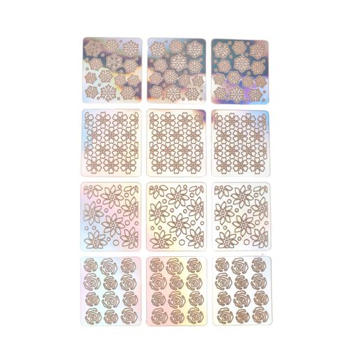 Stickers Jessamy Stencil p/Uñas