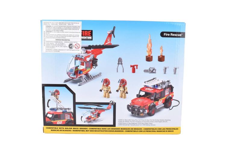 Bloques-Max-City-Bomberos-Set-Zuru--265Pz