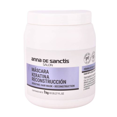 Máscara Capilar Anna de Sanctis Keratina 1KG
