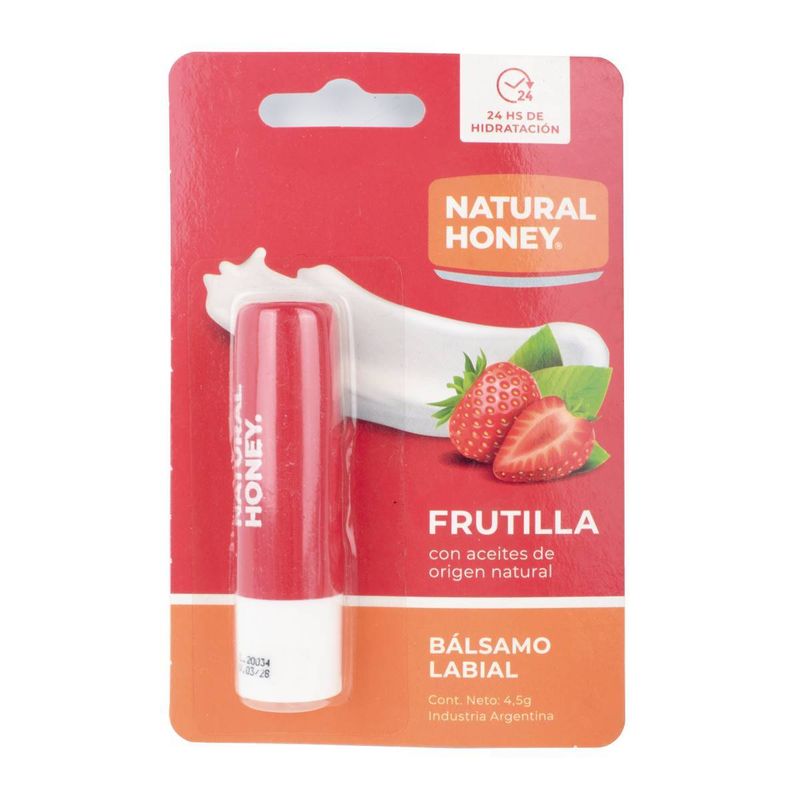 Balsamo-Labial-Natural-Honey-Frutilla