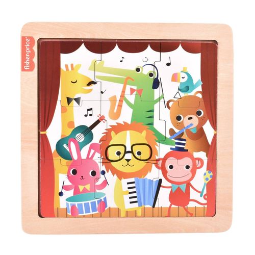 Rompecabezas Fisher Price de Madera 10Pz