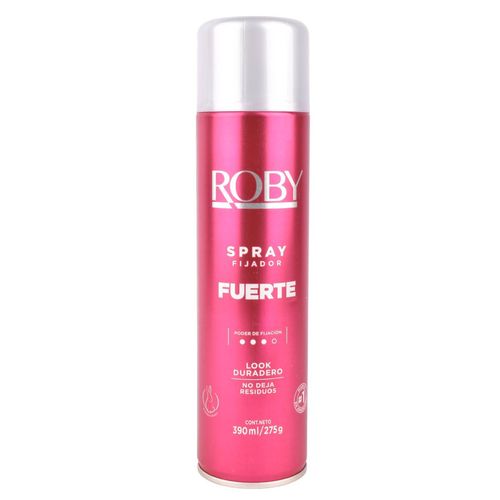 Fijador Cabello Roby Fuerte 390ML