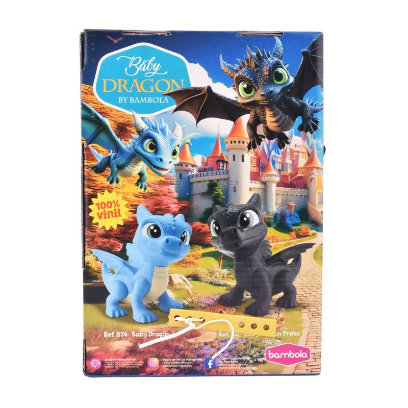 Figura-Dragon-Negro-Bambola-27CM