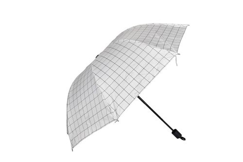 Paraguas Corto Diseño Cuadros vs Color