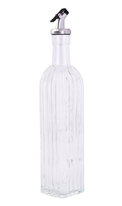 Aceitera Vidrio Rayada 500ML
