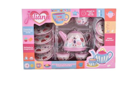 Juego de Té Juliana de Juguete 10Pz