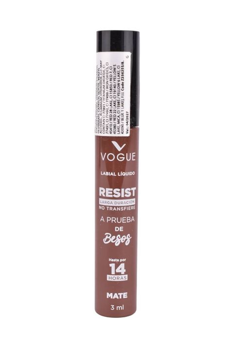 Labial Líquido Vogue Resist Misteriosa