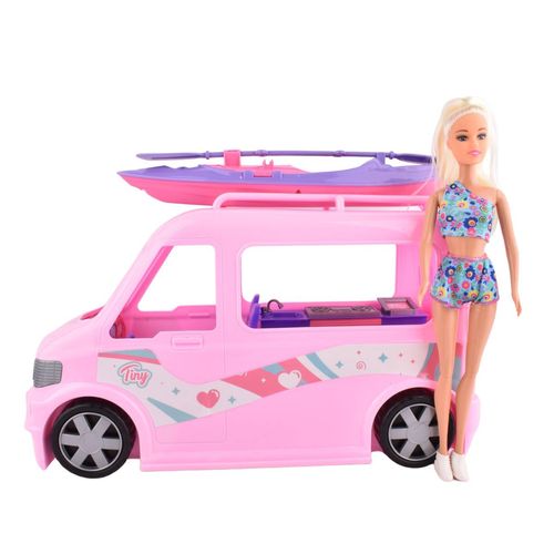 Muñeca Tiny con Camioneta Viajera
