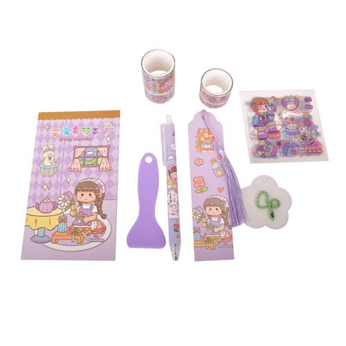 Libretas Boligrafo+Cintas Caja Valija