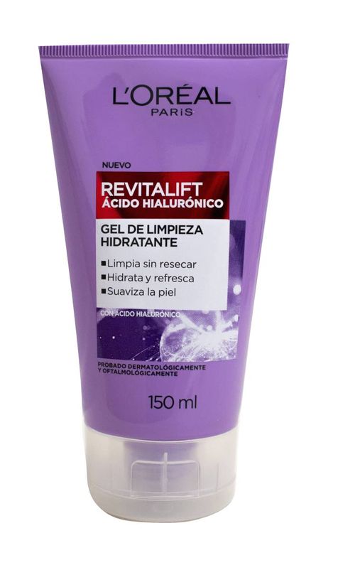 Gel Limpieza L'oréal Revitalif Acido Hialur 150ML