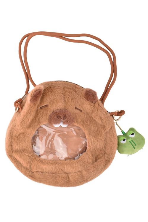 Carterita Infantil Capi de Peluche 22x23cm