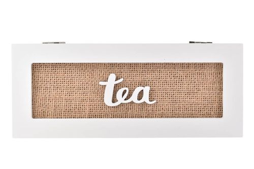 Caja Té Deco 3 Divisi. 24x9,5x7cm