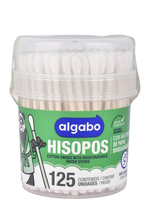 Hisopos Algabo Tubo 125Un