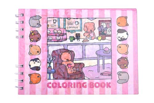 Libreta para Colorear 21x15cm 48hjs