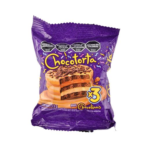 Alfajor Arcor Chocotorta 71.5G