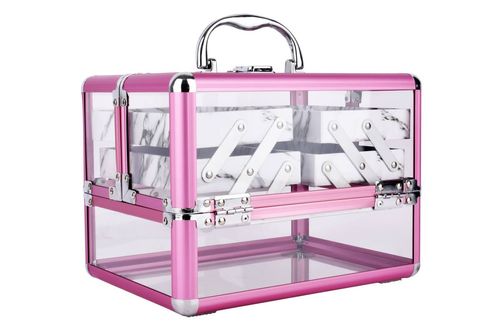 Maletín Maquillaje 25x18x18cm Transpar