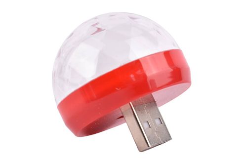 Luz Led Bola Mágica USB Multicolor