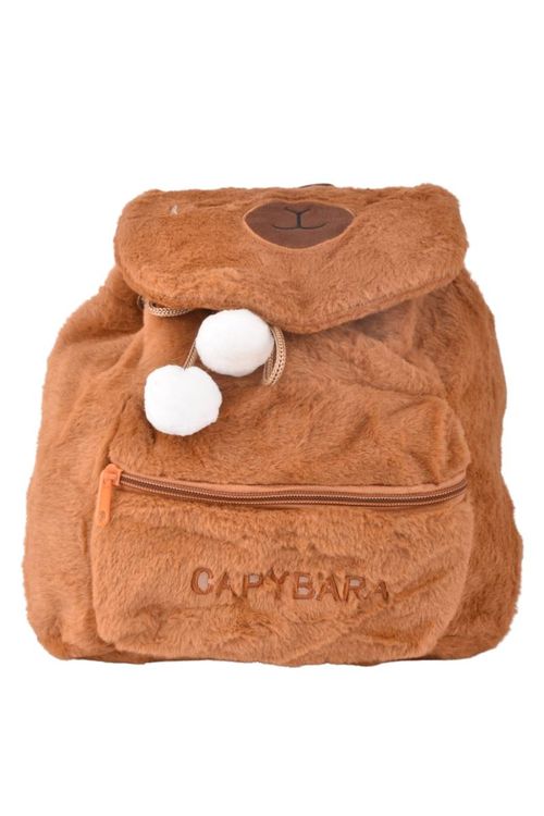 Mochila Infantil Capi de Peluche 28x35cm