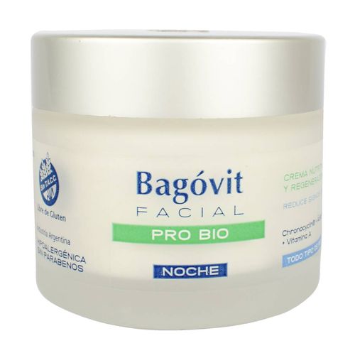 Crema Facial Bagóvit Pro Bio Revitaliz Noche 50G