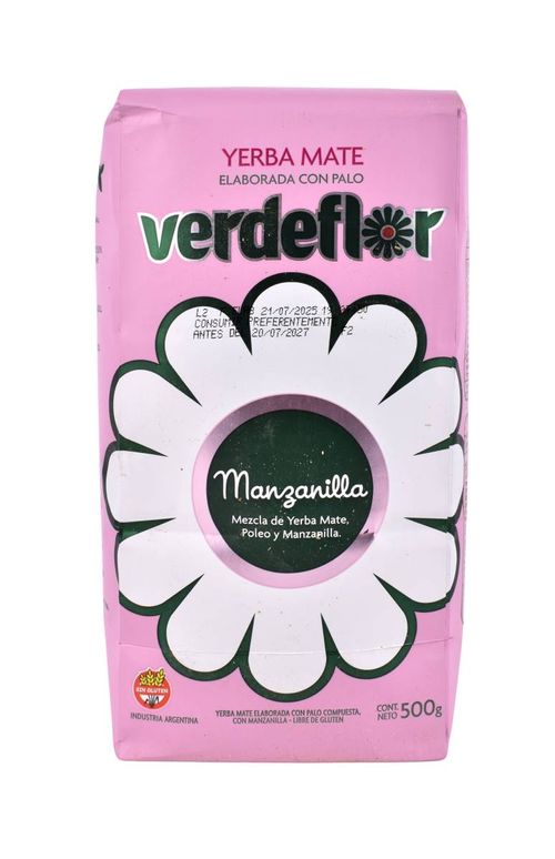 Yerba Mate Verdeflor Manzanilla 500G