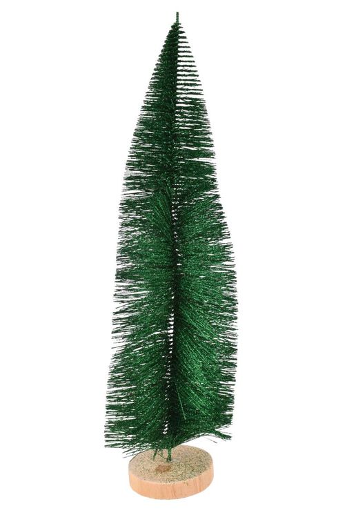 Pino Navideño c/Glitter Mesa Color 40CM