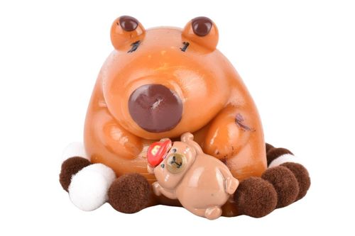 Squishy Capybara Pinch Family