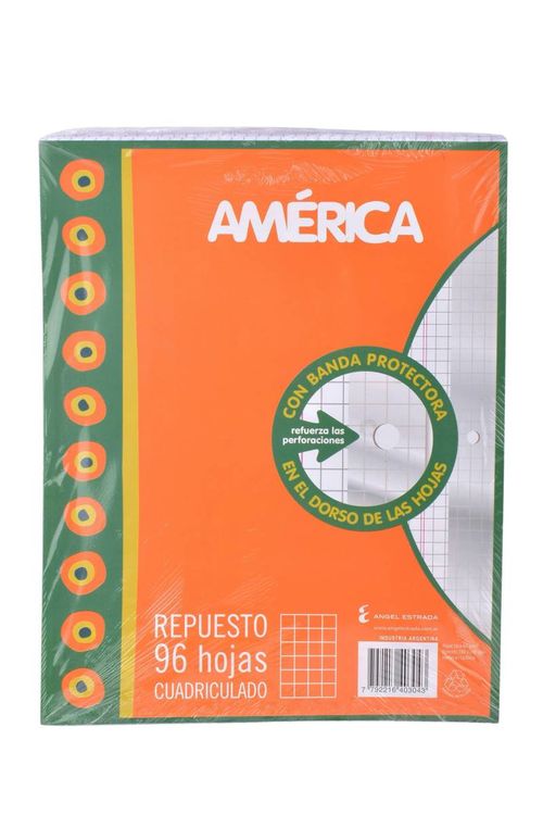 Repuesto N3 América 96 Hj Banda Cuadriculado