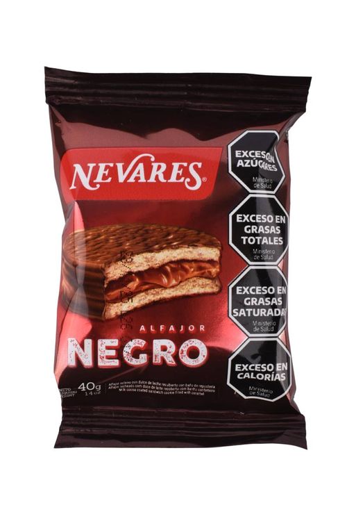 Alfajor Nevares Negro 45G
