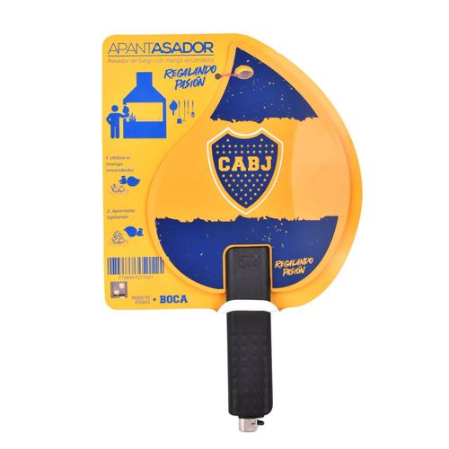 Accesorio Apantasador+Encendedor Boca Jr