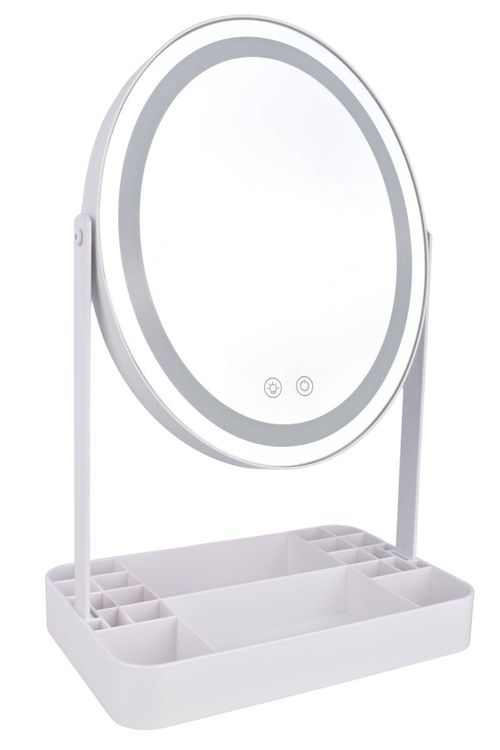 Espejo Redondo Luz Led Táctil