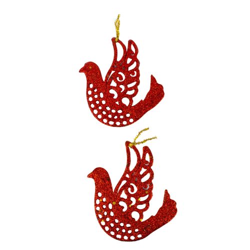 Adornos Navideños Palomas 2