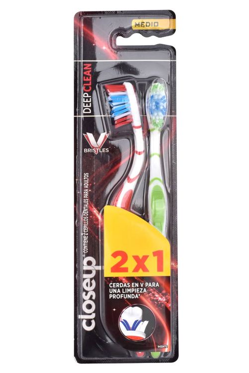 Cepillo Dental Clouse Up Clean Medio 2Un