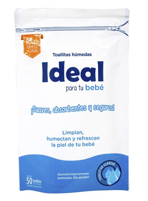 Toallitas Ideal Clásicas DP 50