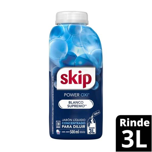 Jabón Líquido Skip BE Power Oxi Botella 500ML