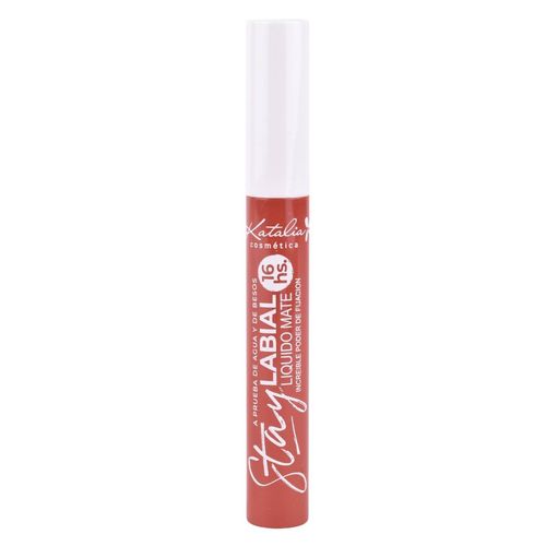 Labial Líquido Katalia Stay 16H Caoba Mate