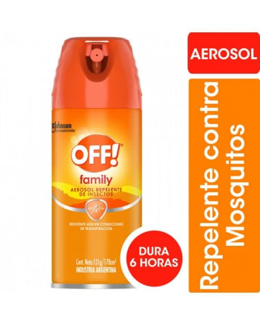Repelente Off Aero Family 170ML