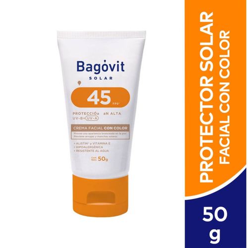Protector Solar Bagóvit Facial Crema FPS45 50ML