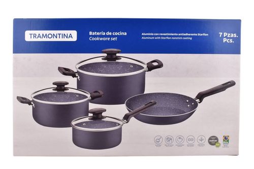 Batería de Cocina Tramontina Linz 7Pz