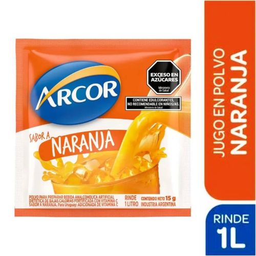 Jugo Arcor en Polvo Naranja 15G