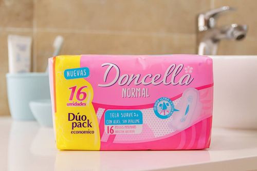 Toallas Femeninas Doncella c/Alas s/Des Rosa 16