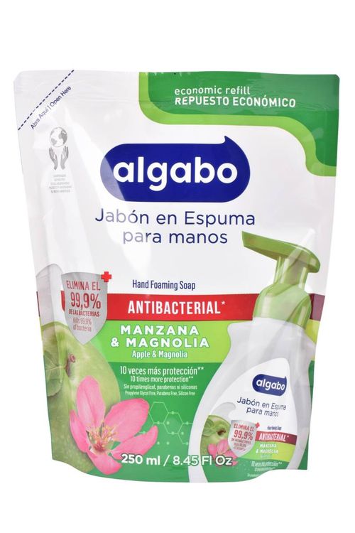 Jabón Líquido Algabo DP Manos Manzana 250ML