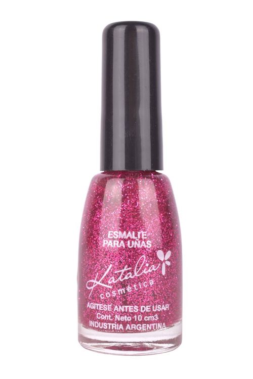 Esmalte Katalia Perlado Fucsia c/Estrellitas
