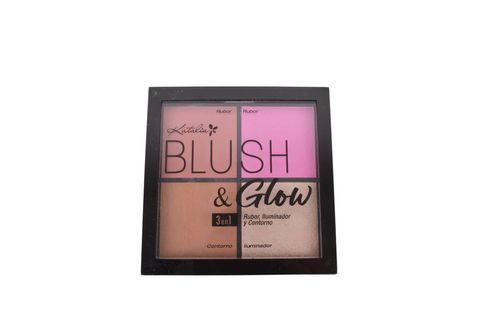 Paleta Katalia Blush&Glow Iluminador+Contorno