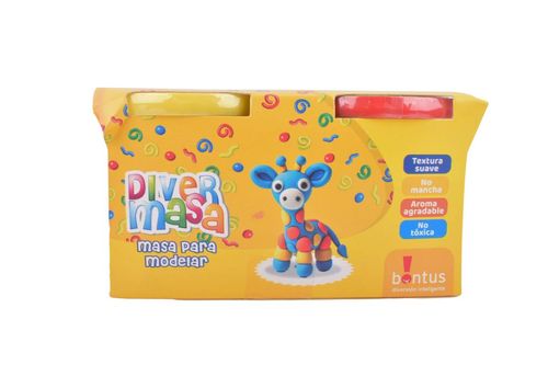 Divermasa Bontus Set 2 Potes + 2 Moldes