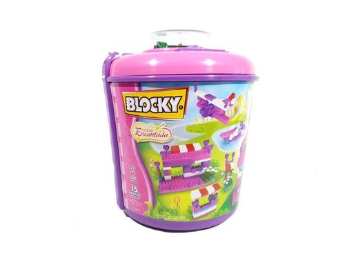 Ladrillos Blocky Ciudad Encantada Balde 100