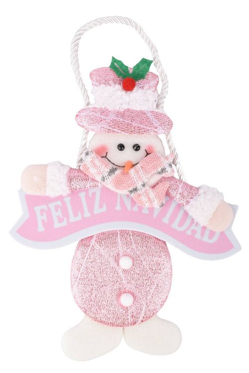 Cartel Feliz Navidad Papá Noel 31CM